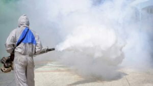 Read more about the article Room disinfection by fogging – efficacy testing